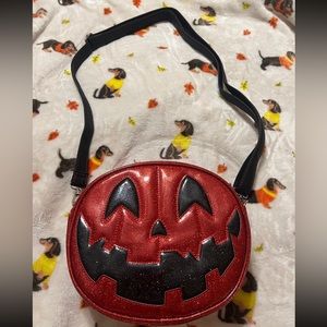 Love pain and stitches pumpkin bag